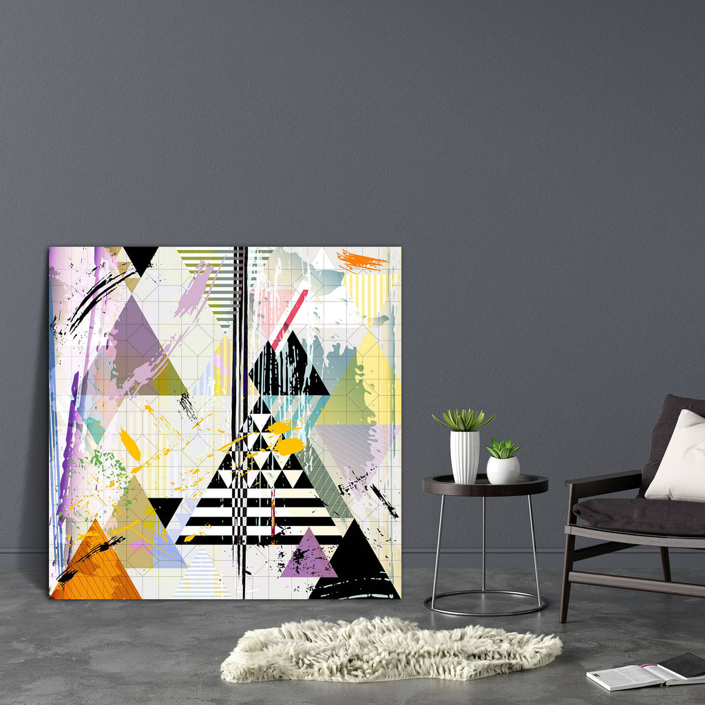 Abstract Artwork D201 Canvas Painting Synthetic Frame-Paintings MDF Framing-AFF_FR-IC 5004381 IC 5004381, Abstract Expressionism, Abstracts, Ancient, Art and Paintings, Culture, Decorative, Digital, Digital Art, Ethnic, Geometric, Geometric Abstraction, Graffiti, Graphic, Historical, Illustrations, Medieval, Modern Art, Paintings, Patterns, Semi Abstract, Signs, Signs and Symbols, Splatter, Stripes, Traditional, Triangles, Tribal, Vintage, World Culture, abstract, artwork, d201, canvas, painting, synthetic,