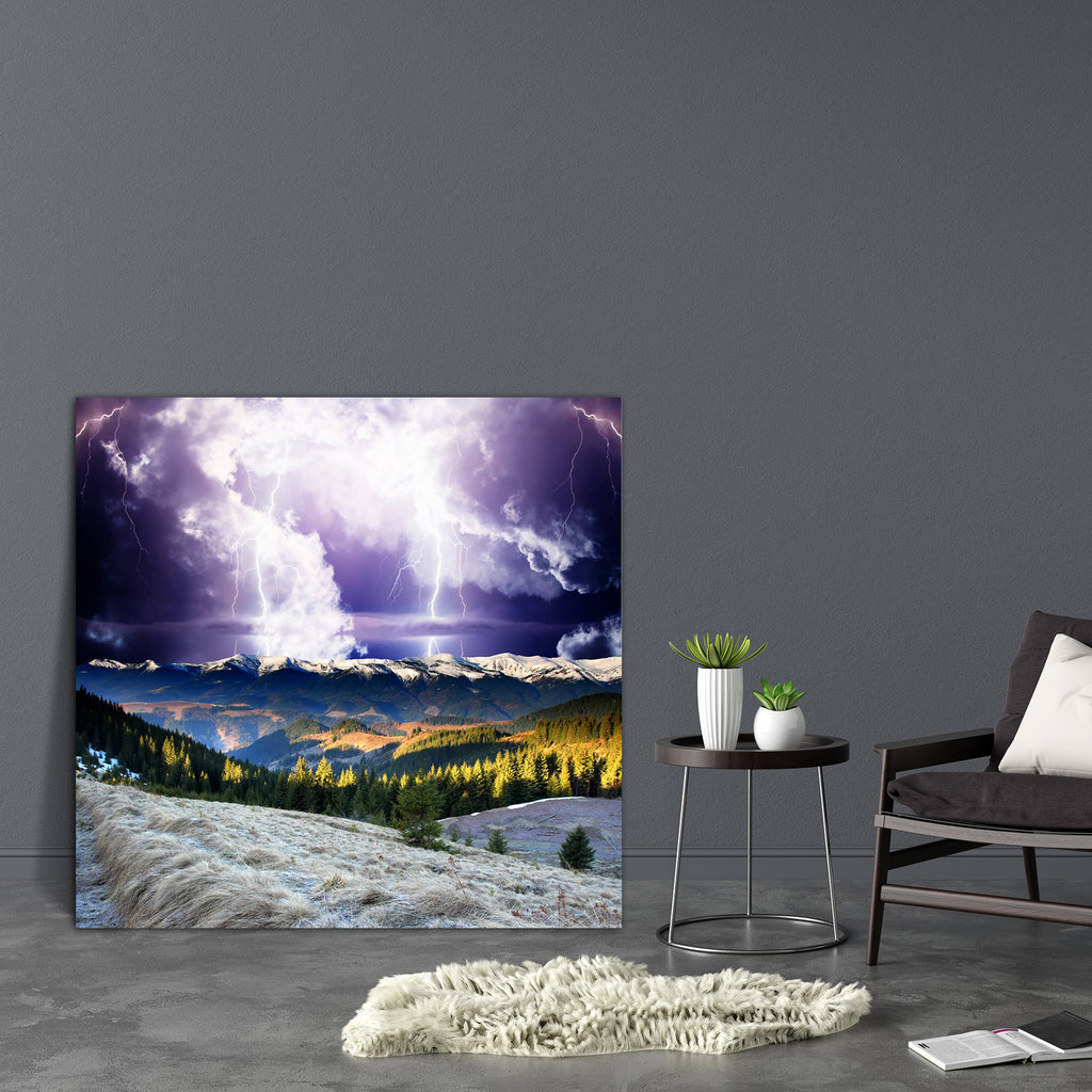 Mountain Landscape D1 Canvas Painting Synthetic Frame-Paintings MDF Framing-AFF_FR-IC 5004449 IC 5004449, Botanical, Countries, Floral, Flowers, Landscapes, Mountains, Nature, Religion, Religious, Scenic, Seasons, Wildlife, mountain, landscape, d1, canvas, painting, synthetic, frame, alp, background, beautiful, bolt, cataclysm, climate, cloud, color, country, countryside, danger, dazzle, ecology, environment, flash, flora, forest, fresh, god, grass, heaven, highlands, idyllic, land, light, lightning, meadow