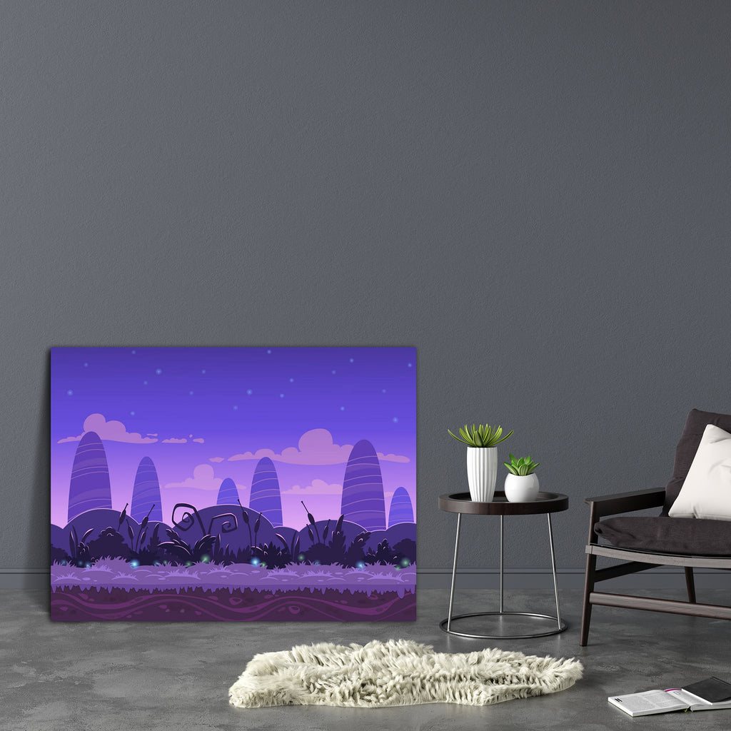 Night Landscape D1 Canvas Painting Synthetic Frame-Paintings MDF Framing-AFF_FR-IC 5004535 IC 5004535, Animated Cartoons, Art and Paintings, Caricature, Cartoons, Comics, Fantasy, Illustrations, Landscapes, Mountains, Nature, Patterns, Scenic, Signs, Signs and Symbols, Sports, Stars, night, landscape, d1, canvas, painting, synthetic, frame, game, background, animation, games, art, beautifull, bushes, cartoon, cloud, cloudy, comic, concept, cute, design, earth, fairy, fantastic, flat, forest, funny, grass, g