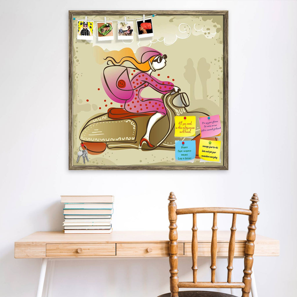 Girl Riding A Scooter Bulletin Board Notice Pin Board Soft Board | Framed-Bulletin Boards Framed-BLB_FR-IC 5004574 IC 5004574, Animated Cartoons, Art and Paintings, Automobiles, Bikes, Black and White, Caricature, Cartoons, Cities, City Views, Drawing, Fashion, Illustrations, Modern Art, People, Sports, Transportation, Travel, Urban, Vehicles, Watercolour, White, girl, riding, a, scooter, bulletin, board, notice, pin, soft, framed, art, background, beautiful, beauty, bike, cartoon, city, cute, cycle, direct