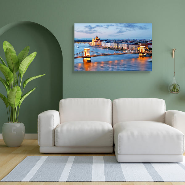 Budapest Hungary Canvas Painting Synthetic Frame-Paintings MDF Framing-AFF_FR-IC 5004668 IC 5004668, Architecture, Cities, City Views, God Ram, Hinduism, Landmarks, Panorama, Places, Signs and Symbols, Skylines, Sunrises, Sunsets, Symbols, Urban, budapest, hungary, canvas, painting, for, bedroom, living, room, engineered, wood, frame, danube, chain, bridge, aerial, buda, building, capital, city, cityscape, downtown, dusk, europe, evening, famous, heritage, historic, hungarian, illuminated, landmark, light, 