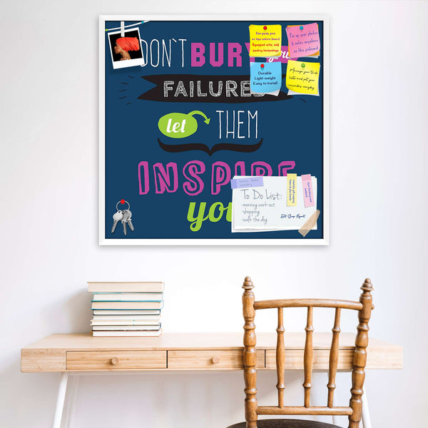 Motivational Quotes Art D10 Bulletin Board Notice Pin Board Soft Board | Framed-Bulletin Boards Framed-BLB_FR-IC 5004725 IC 5004725, Abstract Expressionism, Abstracts, Ancient, Business, Calligraphy, Decorative, Digital, Digital Art, Graphic, Hipster, Historical, Illustrations, Inspirational, Medieval, Modern Art, Motivation, Motivational, Quotes, Semi Abstract, Signs, Signs and Symbols, Typography, Vintage, art, d10, bulletin, board, notice, pin, vision, soft, combo, with, thumb, push, pins, sticky, notes,