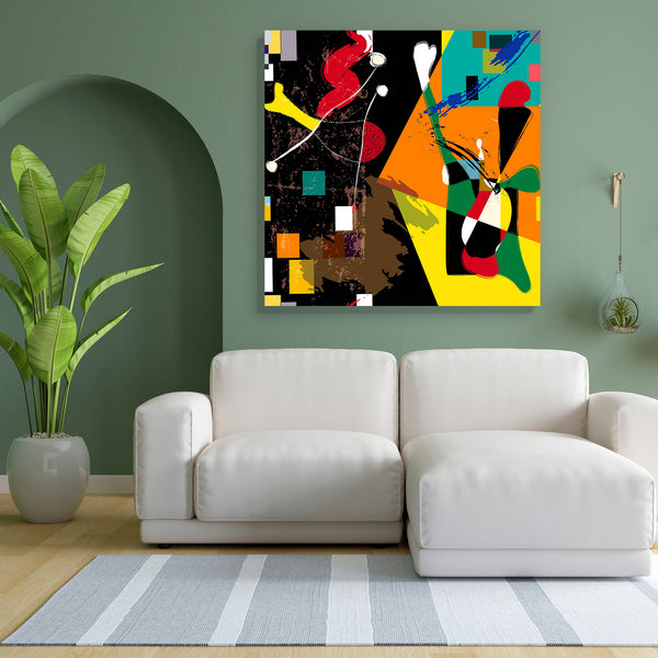 Abstract Artwork D209 Canvas Painting Synthetic Frame-Paintings MDF Framing-AFF_FR-IC 5004886 IC 5004886, Abstract Expressionism, Abstracts, Ancient, Art and Paintings, Black, Black and White, Circle, Culture, Decorative, Digital, Digital Art, Ethnic, Graffiti, Graphic, Historical, Illustrations, Medieval, Modern Art, Paintings, Patterns, Semi Abstract, Signs, Signs and Symbols, Splatter, Stripes, Traditional, Tribal, Vintage, World Culture, abstract, artwork, d209, canvas, painting, for, bedroom, living, r