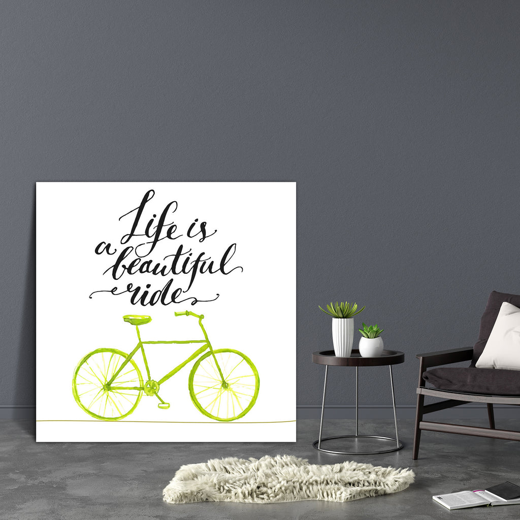Life Is A Beautiful Ride D1 Canvas Painting Synthetic Frame-Paintings MDF Framing-AFF_FR-IC 5005097 IC 5005097, Ancient, Art and Paintings, Automobiles, Bikes, Black and White, Calligraphy, Digital, Digital Art, Graphic, Hipster, Historical, Illustrations, Inspirational, Medieval, Modern Art, Motivation, Motivational, Quotes, Signs, Signs and Symbols, Text, Transportation, Travel, Typography, Vehicles, Vintage, Watercolour, White, life, is, a, beautiful, ride, d1, canvas, painting, synthetic, frame, bicycle