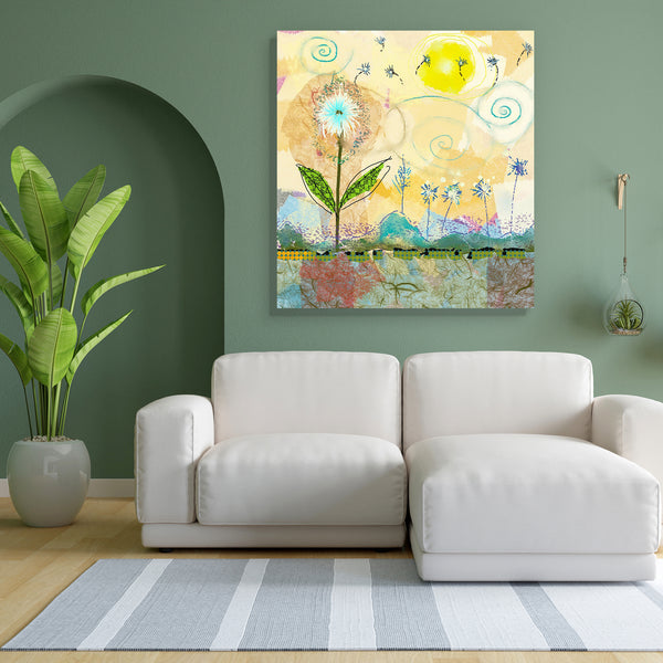 Abstract Flowers Artwork Canvas Painting Synthetic Frame-Paintings MDF Framing-AFF_FR-IC 5005128 IC 5005128, Abstract Expressionism, Abstracts, Art and Paintings, Black and White, Botanical, Digital, Digital Art, Drawing, Fantasy, Floral, Flowers, Graphic, Illustrations, Modern Art, Nature, Paintings, Scenic, Semi Abstract, Signs, Signs and Symbols, Splatter, Watercolour, White, abstract, artwork, canvas, painting, for, bedroom, living, room, engineered, wood, frame, acrylic, art, artistic, background, blue