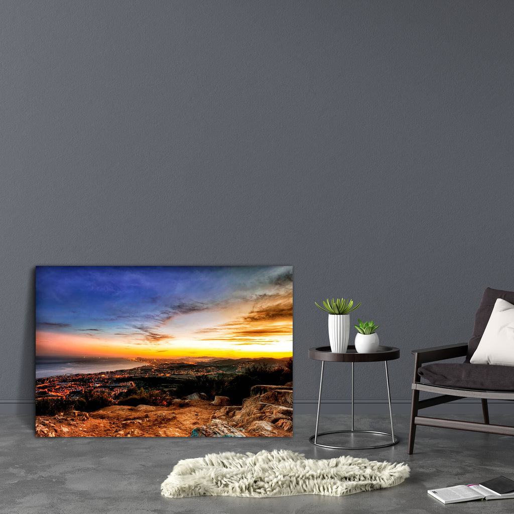 Barcelona Skyline Sunset, Spain Canvas Painting Synthetic Frame-Paintings MDF Framing-AFF_FR-IC 5005345 IC 5005345, Automobiles, Business, Cities, City Views, God Ram, Hinduism, Landmarks, Landscapes, Panorama, Places, Scenic, Skylines, Spanish, Sunsets, Transportation, Travel, Urban, Vehicles, barcelona, skyline, sunset, spain, canvas, painting, synthetic, frame, capital, catalonia, city, cityscape, europe, european, famous, high, hour, landmark, landscape, mediterranean, office, oval, panoramic, sea, sigh