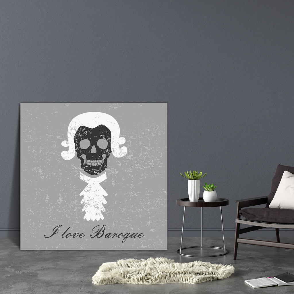 Baroque Skull Canvas Painting Synthetic Frame-Paintings MDF Framing-AFF_FR-IC 5005555 IC 5005555, Art and Paintings, Baroque, Comedy, Digital, Digital Art, Graphic, Humor, Humour, Illustrations, Music, Music and Dance, Music and Musical Instruments, Rococo, Signs, Signs and Symbols, skull, canvas, painting, synthetic, frame, art, backdrop, background, banner, classical, clothing, composer, creation, design, dress, fun, gag, gray, grunge, illustration, image, jabot, joke, modern, mozart, picture, placard, po