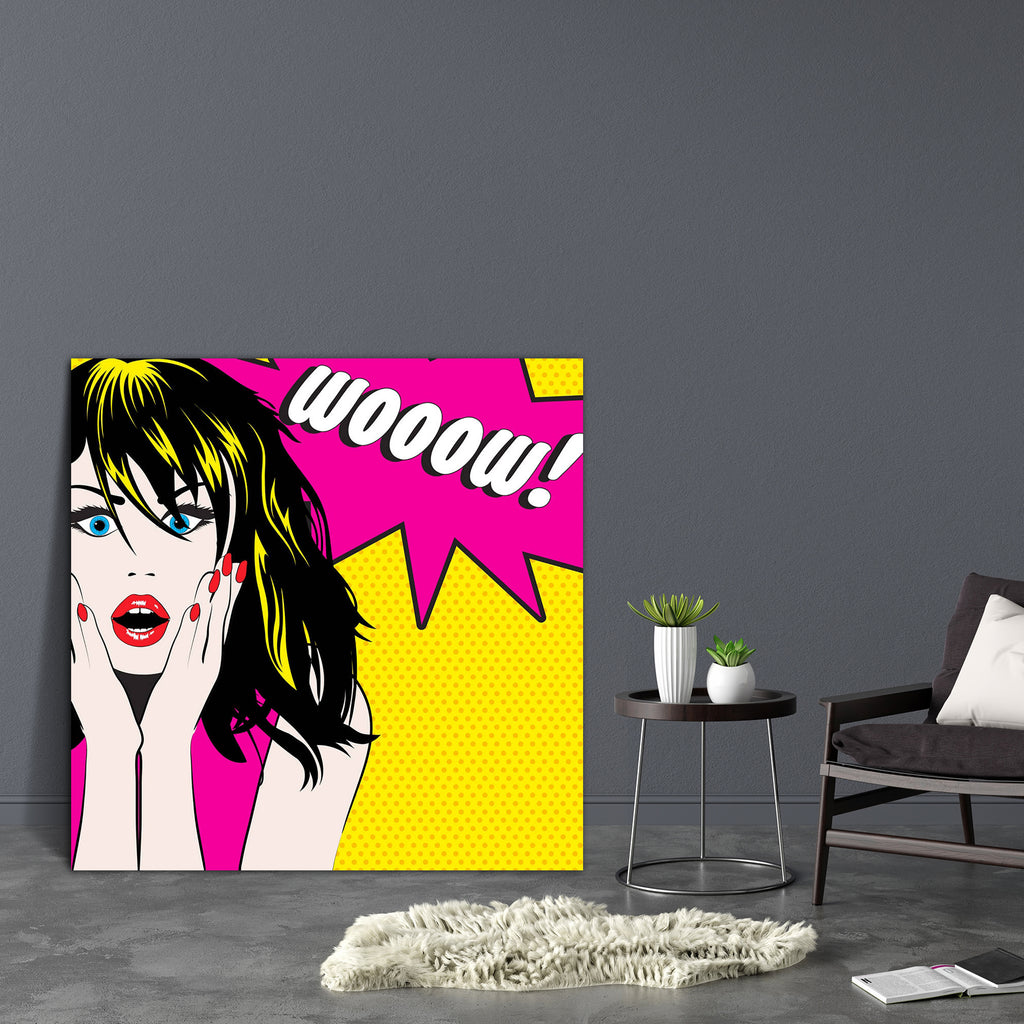 Pop Art Woman D2 Canvas Painting Synthetic Frame-Paintings MDF Framing-AFF_FR-IC 5005584 IC 5005584, Animated Cartoons, Art and Paintings, Caricature, Cartoons, Comics, Dots, Illustrations, Modern Art, Patterns, Pop Art, Retro, Signs, Signs and Symbols, pop, art, woman, d2, canvas, painting, synthetic, frame, girl, special, offer, wow, offers, cartoon, background, beautiful, beauty, color, comic, design, eyes, face, female, feminine, hair, hands, illustration, lady, lips, lipstick, modern, mouth, pattern, p