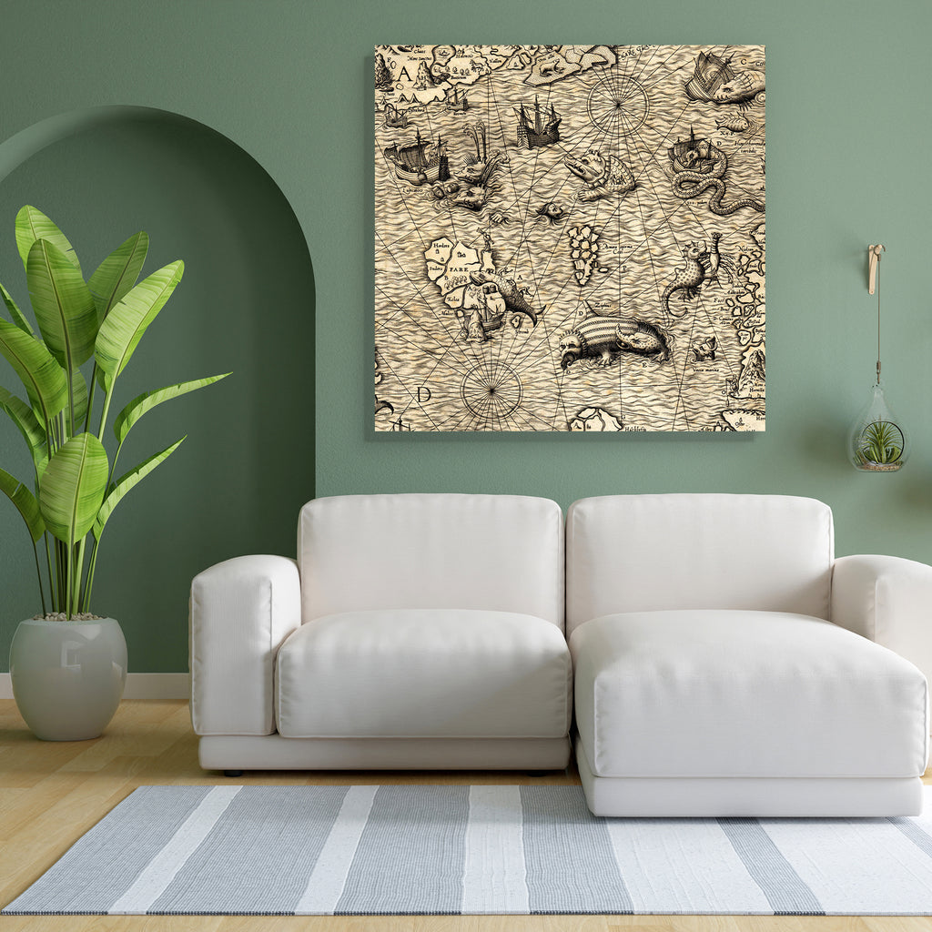 Antique Map Of Northen Sea of 1572 Peel & Stick Vinyl Wall Sticker-Laminated Wall Stickers-ART_VN_UN-IC 5005723 IC 5005723, Ancient, Art and Paintings, Automobiles, Decorative, German, Historical, Illustrations, Maps, Medieval, Scandinavian, Transportation, Travel, Vehicles, Vintage, antique, map, of, northen, sea, 1572, peel, stick, vinyl, wall, sticker, viking, treasure, aged, art, background, cartography, colorful, denmark, discovery, document, geography, germany, grunge, heritage, illustration, journey,