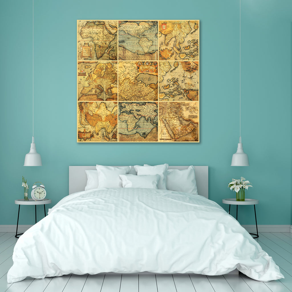 Antique Maps Peel & Stick Vinyl Wall Sticker-Laminated Wall Stickers-ART_VN_UN-IC 5005750 IC 5005750, Abstract Expressionism, Abstracts, African, American, Ancient, Art and Paintings, Automobiles, Collages, Countries, Culture, Ethnic, Historical, Maps, Medieval, Retro, Semi Abstract, Traditional, Transportation, Travel, Tribal, Vehicles, Vintage, World Culture, antique, peel, stick, vinyl, wall, sticker, old, world, map, abstract, adventure, africa, age, america, art, background, border, boundaries, burned,