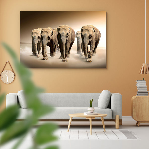 Herd Of Elephants Peel & Stick Vinyl Wall Sticker-Laminated Wall Stickers-ART_VN_UN-IC 5005889 IC 5005889, Abstract Expressionism, Abstracts, African, Animals, Asian, Birds, Family, Indian, Individuals, Nature, Portraits, Scenic, Semi Abstract, Wildlife, herd, of, elephants, peel, stick, vinyl, wall, sticker, for, home, decoration, elephant, abstract, africa, animal, asia, background, beauty, big, canvas, closeup, clouds, desert, dust, ecology, elegant, fauna, fog, india, isolated, jungle, large, largest, m