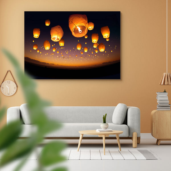 Large Group Of Chinese Flying Lanterns Peel & Stick Vinyl Wall Sticker-Laminated Wall Stickers-ART_VN_UN-IC 5006089 IC 5006089, Chinese, Culture, Ethnic, Festivals, Festivals and Occasions, Festive, Traditional, Tribal, World Culture, large, group, of, flying, lanterns, peel, stick, vinyl, wall, sticker, for, home, decoration, lantern, festival, sky, light, peace, new, year, wishing, paper, night, lights, floating, background, beautiful, celebration, collection, concept, flame, glowing, outdoors, party, spe