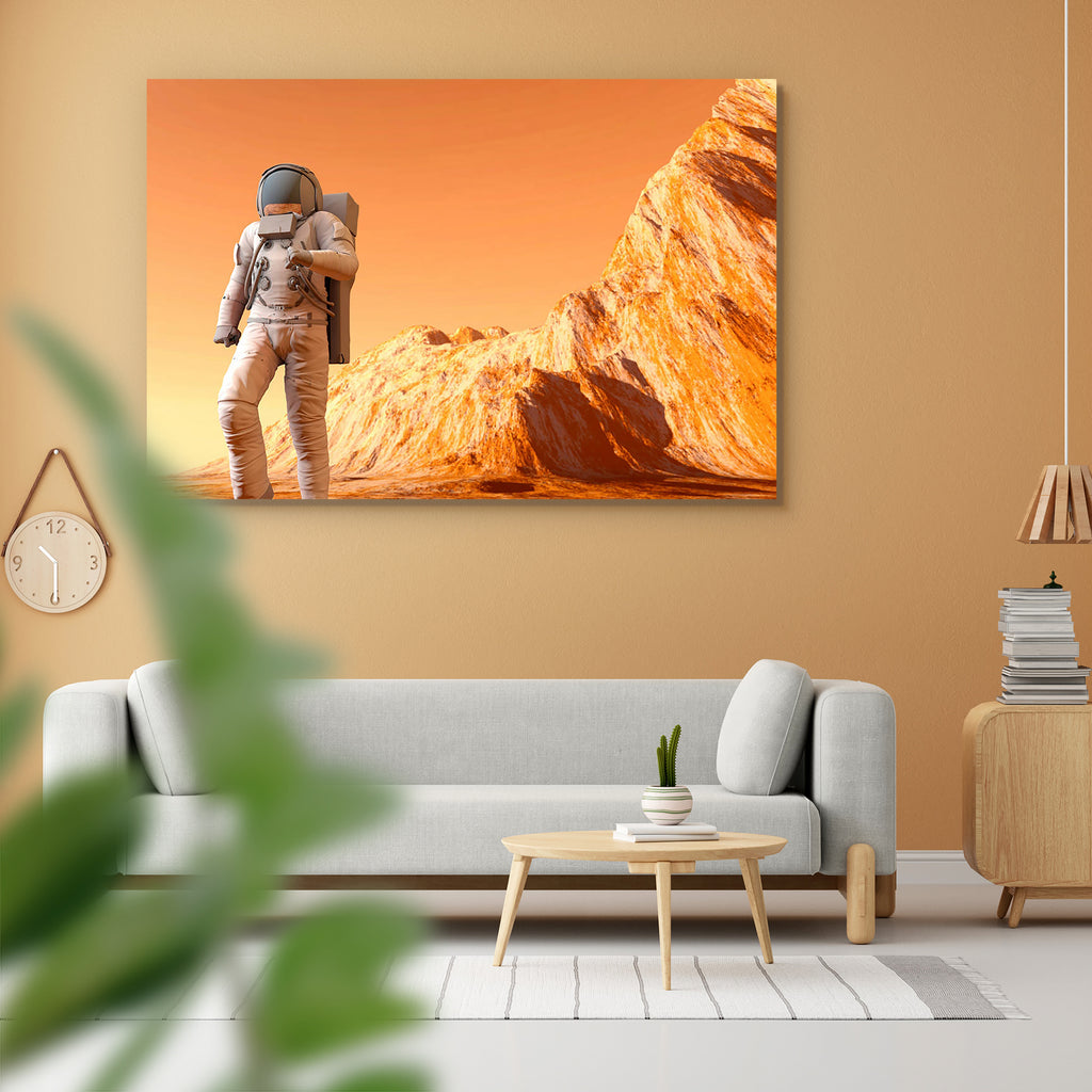 Astronaut Walking On The Surface Of Mars D1 Peel & Stick Vinyl Wall Sticker-Laminated Wall Stickers-ART_VN_UN-IC 5006166 IC 5006166, 3D, Astronomy, Automobiles, Cosmology, Fantasy, Futurism, Landscapes, Scenic, Science Fiction, Space, Stars, Transportation, Travel, Vehicles, astronaut, walking, on, the, surface, of, mars, d1, peel, stick, vinyl, wall, sticker, adventure, alien, atmosphere, cosmonaut, cosmos, discover, discovery, earth, exploration, explorer, fiction, flight, float, fly, future, helmet, hori