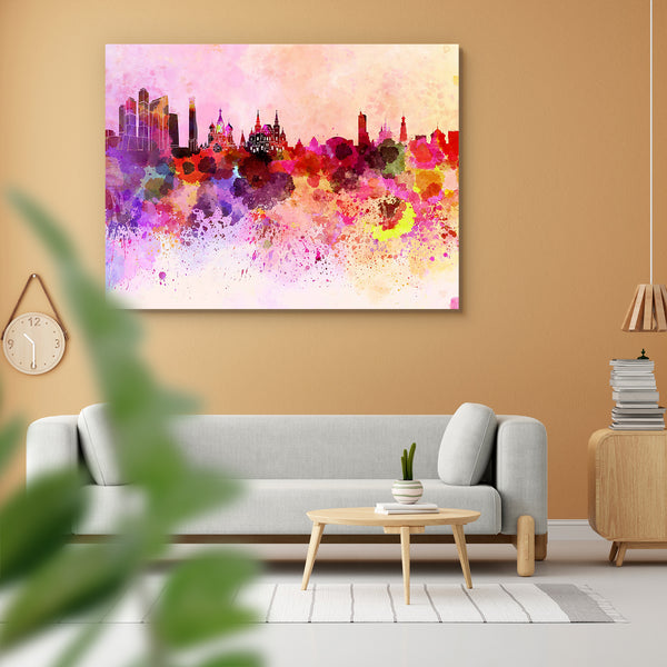 Moscow, Capital of Russia, Skyline Peel & Stick Vinyl Wall Sticker-Laminated Wall Stickers-ART_VN_UN-IC 5006216 IC 5006216, Abstract Expressionism, Abstracts, Ancient, Architecture, Art and Paintings, Cities, City Views, Historical, Illustrations, Landmarks, Medieval, Panorama, Places, Russian, Semi Abstract, Skylines, Splatter, Vintage, Watercolour, moscow, capital, of, russia, skyline, peel, stick, vinyl, wall, sticker, for, home, decoration, abstract, art, background, bright, cityscape, color, colorful, 