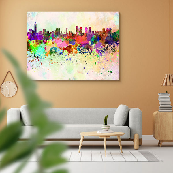 Tel Aviv, city in Israel, Skyline Peel & Stick Vinyl Wall Sticker-Laminated Wall Stickers-ART_VN_UN-IC 5006259 IC 5006259, Abstract Expressionism, Abstracts, Ancient, Architecture, Art and Paintings, Cities, City Views, Historical, Illustrations, Landmarks, Medieval, Panorama, Places, Semi Abstract, Skylines, Splatter, Vintage, Watercolour, tel, aviv, city, in, israel, skyline, peel, stick, vinyl, wall, sticker, for, home, decoration, abstract, art, background, bright, cityscape, color, colorful, creativity