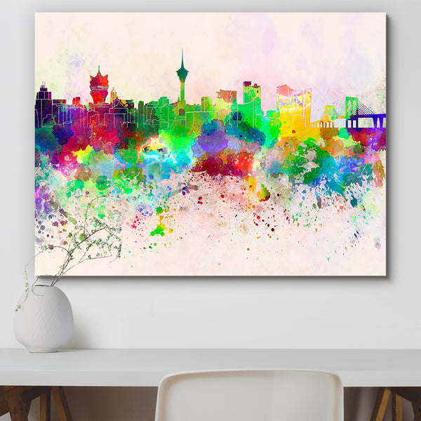 Macau Skyline Peel & Stick Vinyl Wall Sticker-Laminated Wall Stickers-ART_VN_UN-IC 5006265 IC 5006265, Abstract Expressionism, Abstracts, Ancient, Architecture, Art and Paintings, Asian, Chinese, Cities, City Views, Historical, Illustrations, Landmarks, Medieval, Panorama, Places, Semi Abstract, Skylines, Splatter, Vintage, Watercolour, macau, skyline, peel, stick, vinyl, wall, sticker, for, home, decoration, macao, abstract, art, asia, background, bright, china, cityscape, color, colorful, creativity, grun