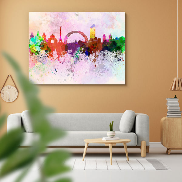 Skyline of Kiev, Capital City of Ukraine Peel & Stick Vinyl Wall Sticker-Laminated Wall Stickers-ART_VN_UN-IC 5006272 IC 5006272, Abstract Expressionism, Abstracts, Ancient, Architecture, Art and Paintings, Cities, City Views, Historical, Illustrations, Landmarks, Medieval, Panorama, Places, Semi Abstract, Skylines, Splatter, Vintage, Watercolour, skyline, of, kiev, capital, city, ukraine, peel, stick, vinyl, wall, sticker, for, home, decoration, abstract, art, background, bright, cityscape, color, colorful