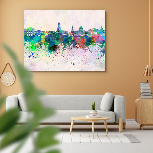 Skyline of Bern, Capital City of Switzerland Peel & Stick Vinyl Wall Sticker-Laminated Wall Stickers-ART_VN_UN-IC 5006293 IC 5006293, Abstract Expressionism, Abstracts, Ancient, Architecture, Art and Paintings, Cities, City Views, Historical, Illustrations, Landmarks, Medieval, Panorama, Places, Semi Abstract, Skylines, Splatter, Vintage, Watercolour, skyline, of, bern, capital, city, switzerland, peel, stick, vinyl, wall, sticker, for, home, decoration, abstract, art, background, bright, cityscape, color, 