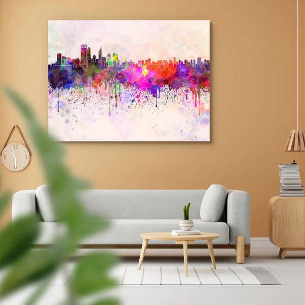 Perth Skyline, Capital of Western Australia Peel & Stick Vinyl Wall Sticker-Laminated Wall Stickers-ART_VN_UN-IC 5006301 IC 5006301, Abstract Expressionism, Abstracts, Ancient, Architecture, Art and Paintings, Cities, City Views, Historical, Illustrations, Landmarks, Medieval, Panorama, Places, Semi Abstract, Skylines, Splatter, Vintage, Watercolour, perth, skyline, capital, of, western, australia, peel, stick, vinyl, wall, sticker, for, home, decoration, abstract, art, background, bright, cityscape, color,