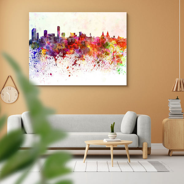 Liverpool Skyline, city in North West England Peel & Stick Vinyl Wall Sticker-Laminated Wall Stickers-ART_VN_UN-IC 5006302 IC 5006302, Abstract Expressionism, Abstracts, Ancient, Architecture, Art and Paintings, Cities, City Views, Historical, Illustrations, Landmarks, Medieval, Panorama, Places, Semi Abstract, Skylines, Splatter, Vintage, Watercolour, liverpool, skyline, city, in, north, west, england, peel, stick, vinyl, wall, sticker, for, home, decoration, abstract, art, background, bright, cityscape, c