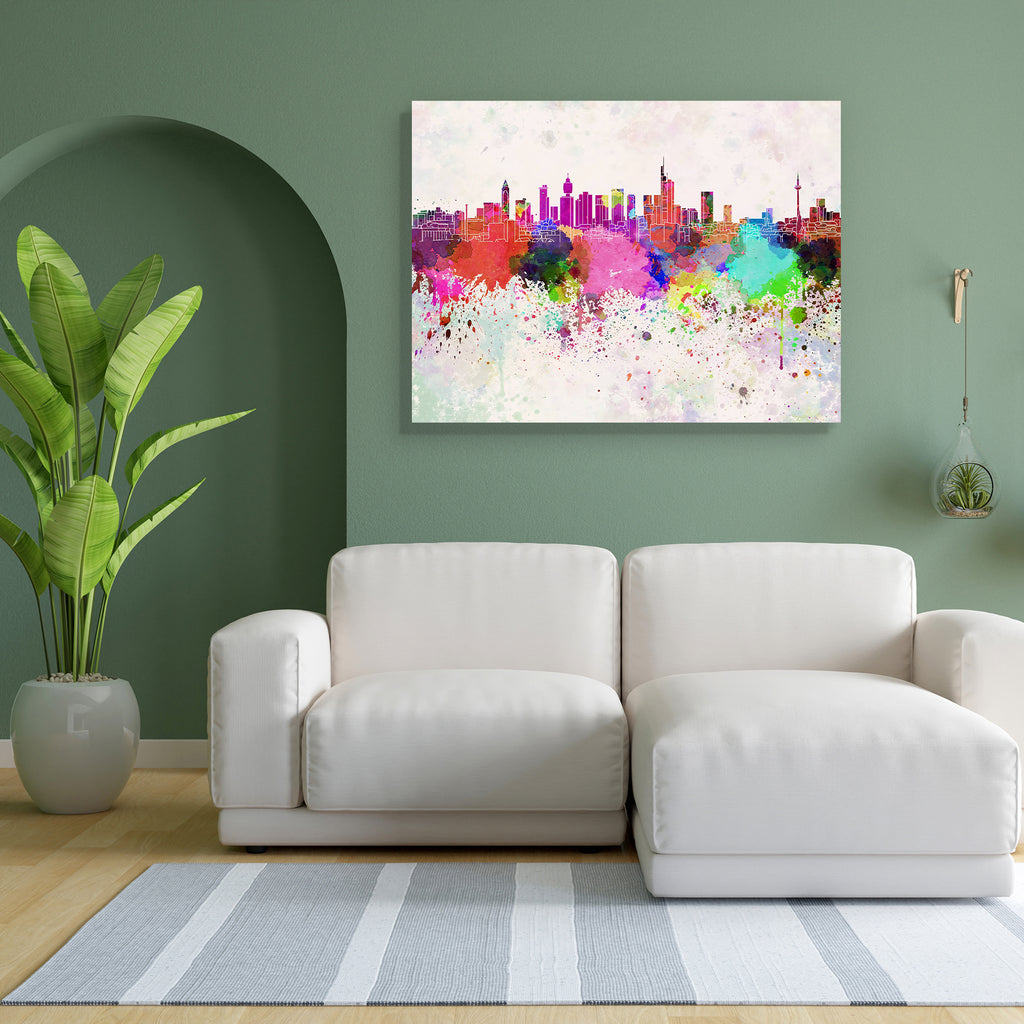 Skyline of Frankfurt, Central City in Germany Peel & Stick Vinyl Wall Sticker-Laminated Wall Stickers-ART_VN_UN-IC 5006311 IC 5006311, Abstract Expressionism, Abstracts, Ancient, Architecture, Art and Paintings, Cities, City Views, German, Historical, Illustrations, Landmarks, Medieval, Panorama, Places, Semi Abstract, Skylines, Splatter, Vintage, Watercolour, skyline, of, frankfurt, central, city, in, germany, peel, stick, vinyl, wall, sticker, abstract, art, background, bright, cityscape, color, colorful,