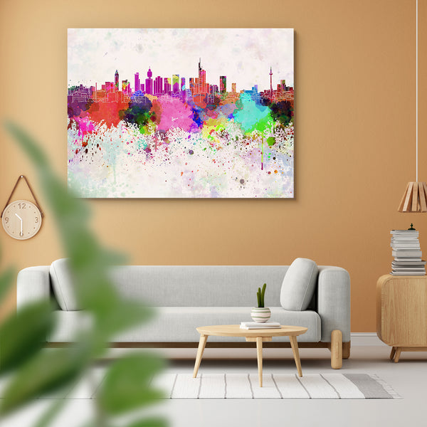 Skyline of Frankfurt, Central City in Germany Peel & Stick Vinyl Wall Sticker-Laminated Wall Stickers-ART_VN_UN-IC 5006311 IC 5006311, Abstract Expressionism, Abstracts, Ancient, Architecture, Art and Paintings, Cities, City Views, German, Historical, Illustrations, Landmarks, Medieval, Panorama, Places, Semi Abstract, Skylines, Splatter, Vintage, Watercolour, skyline, of, frankfurt, central, city, in, germany, peel, stick, vinyl, wall, sticker, for, home, decoration, abstract, art, background, bright, city