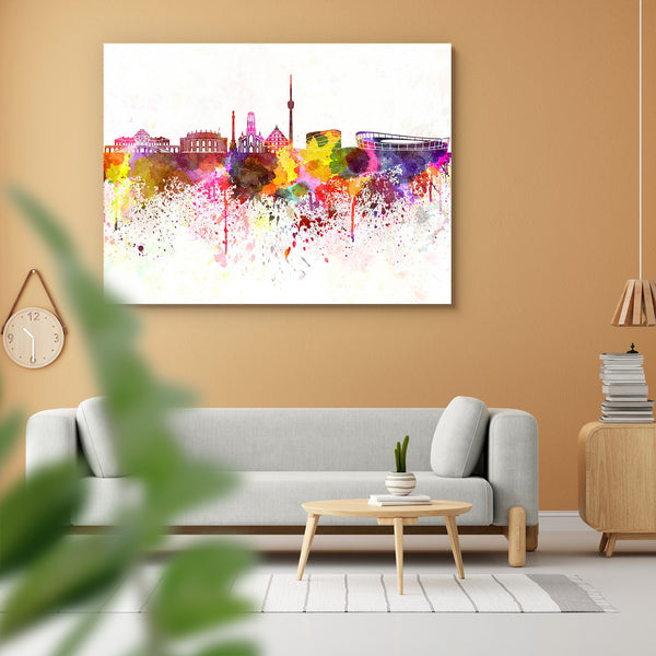 Stuttgart Skyline, City in Southwest Germany Peel & Stick Vinyl Wall Sticker-Laminated Wall Stickers-ART_VN_UN-IC 5006317 IC 5006317, Abstract Expressionism, Abstracts, Ancient, Architecture, Art and Paintings, Cities, City Views, German, Historical, Illustrations, Landmarks, Medieval, Panorama, Places, Semi Abstract, Skylines, Splatter, Vintage, Watercolour, stuttgart, skyline, city, in, southwest, germany, peel, stick, vinyl, wall, sticker, for, home, decoration, abstract, art, background, bright, citysca