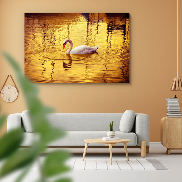 White Swan D2 Peel & Stick Vinyl Wall Sticker-Laminated Wall Stickers-ART_VN_UN-IC 5006376 IC 5006376, Black, Black and White, Landscapes, Love, People, Pets, Romance, Scenic, Sunsets, White, swan, d2, peel, stick, vinyl, wall, sticker, for, home, decoration, animals, and, anniversary, closed, concept, cute, dusk, elegance, eternity, glowing, gold, golden, lake, landscape, landscaped, oy, pond, ripple, serene, sun, sunlight, sunset, swimming, togetherness, tranquil, scene, twilight, water, artzfolio, wall s