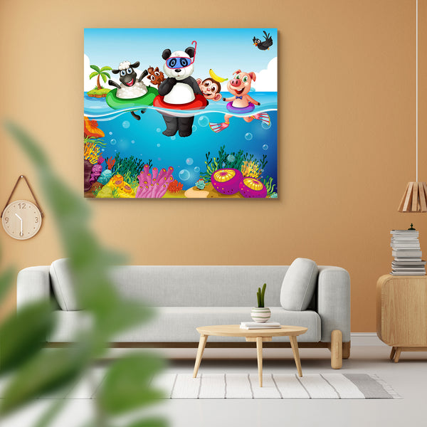 Animals Swimming In The Ocean Peel & Stick Vinyl Wall Sticker-Laminated Wall Stickers-ART_VN_UN-IC 5006400 IC 5006400, Animals, Animated Cartoons, Art and Paintings, Birds, Botanical, Caricature, Cartoons, Digital, Digital Art, Drawing, Floral, Flowers, Graphic, Illustrations, Landscapes, Nature, Scenic, Wildlife, swimming, in, the, ocean, peel, stick, vinyl, wall, sticker, for, home, decoration, ape, aquatic, bird, cartoon, chipmunk, clipart, coral, creatures, crow, fresh, illustration, island, landscape, 