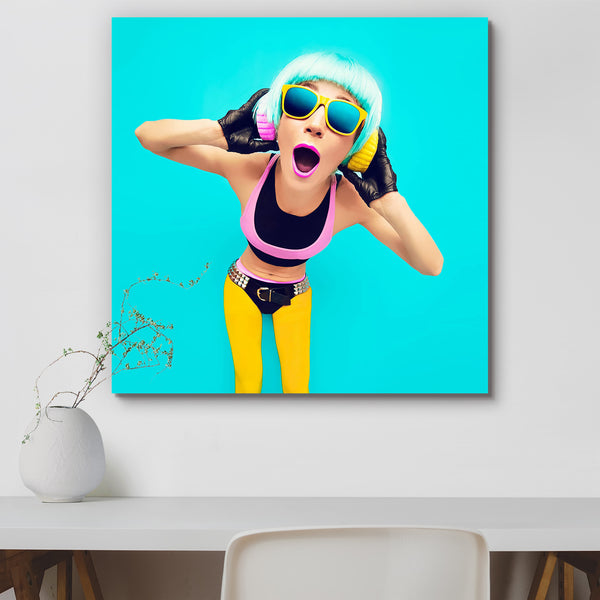 DJ Girl Listening Music D2 Peel & Stick Vinyl Wall Sticker-Laminated Wall Stickers-ART_VN_UN-IC 5006480 IC 5006480, Ancient, Fashion, Historical, Individuals, Medieval, Music, Music and Dance, Music and Musical Instruments, Patterns, Portraits, Vintage, dj, girl, listening, d2, peel, stick, vinyl, wall, sticker, for, home, decoration, accessories, attractive, beautiful, bright, charismatic, color, colorful, cool, cosmetics, crimson, disco, dynamics, exclusive, expressive, funky, funny, glamor, glasses, gorg