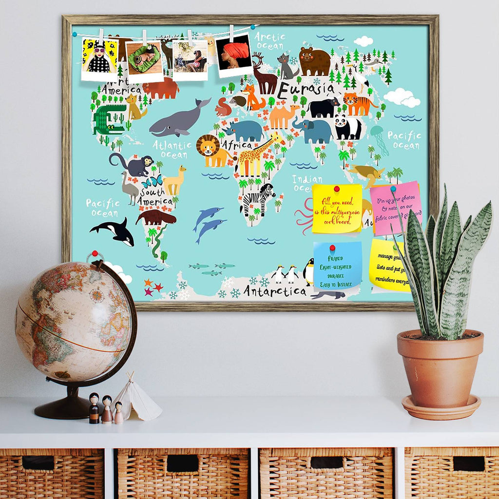 Animal Map Of The World Bulletin Board Notice Pin Board Soft Board | Framed-Bulletin Boards Framed-BLB_FR-IC 5006736 IC 5006736, African, American, Animals, Animated Cartoons, Asian, Astronomy, Baby, Caricature, Cars, Cartoons, Children, Cosmology, Digital, Digital Art, Graphic, Kids, Maps, Mountains, Nature, Plain, Scenic, Science Fiction, Signs, Signs and Symbols, Space, Wildlife, animal, map, of, the, world, bulletin, board, notice, pin, soft, framed, planet, planets, discovery, africa, america, asia, au