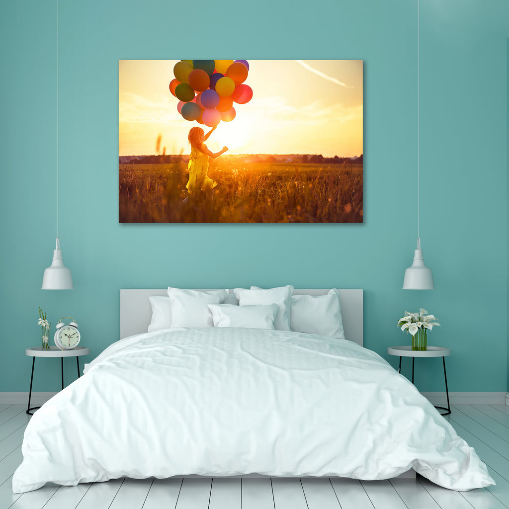 Little Girl With Balloons Peel & Stick Vinyl Wall Sticker-Laminated Wall Stickers-ART_VN_UN-IC 5006887 IC 5006887, Baby, Children, Education, Holidays, Inspirational, Kids, Landscapes, Motivation, Motivational, Nature, People, Scenic, Schools, Sunsets, Universities, little, girl, with, balloons, peel, stick, vinyl, wall, sticker, balloon, sunset, creativity, actions, activity, beautiful, beauty, carefree, child, childhood, colors, concepts, cute, field, flying, freedom, fun, girls, grass, happiness, helium,