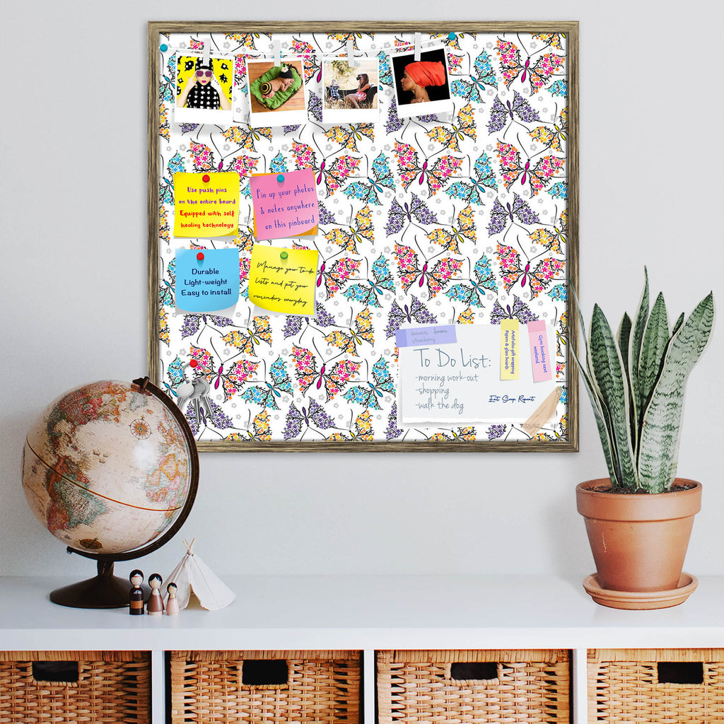 Cute Butterflies Bulletin Board Notice Pin Board Soft Board | Framed-Bulletin Boards Framed-BLB_FR-IC 5007213 IC 5007213, Abstract Expressionism, Abstracts, Ancient, Art and Paintings, Botanical, Decorative, Digital, Digital Art, Drawing, Floral, Flowers, Graphic, Historical, Illustrations, Medieval, Modern Art, Nature, Paintings, Patterns, Scenic, Seasons, Semi Abstract, Signs, Signs and Symbols, Symbols, Victorian, Vintage, cute, butterflies, bulletin, board, notice, pin, soft, framed, pattern, flower, se