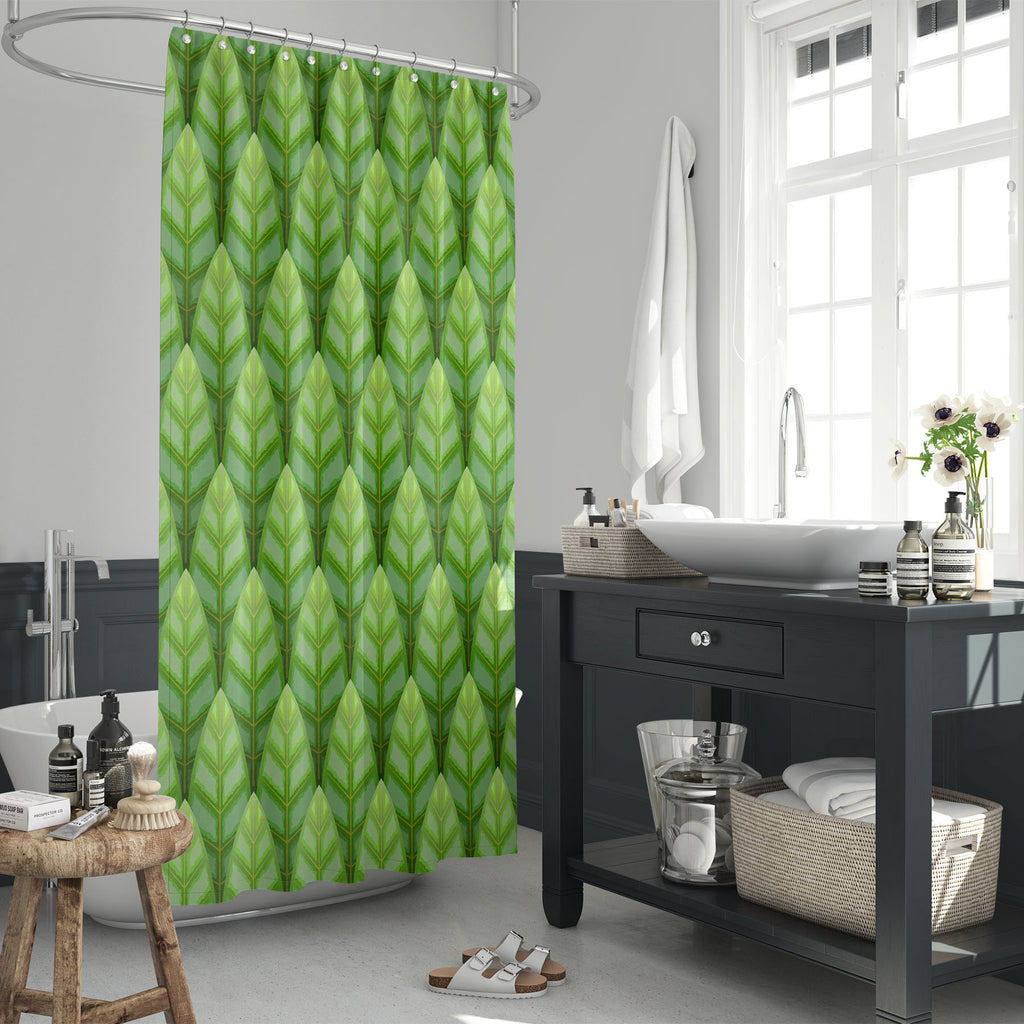 Green Leaf Washable Waterproof Shower Curtain-Shower Curtains-CUR_SH_EL-IC 5007243 IC 5007243, Illustrations, Landscapes, Nature, Patterns, Rural, Scenic, Wildlife, Wooden, green, leaf, washable, waterproof, shower, curtain, area, background, color, deciduous, environment, fairy, foliage, forest, freshness, growth, illustration, image, land, landscape, light, lush, mixed, mystery, national, nobody, old, outdoors, park, pattern, plant, remote, reserve, scene, seamless, stem, summer, sun, sunlight, tale, temp