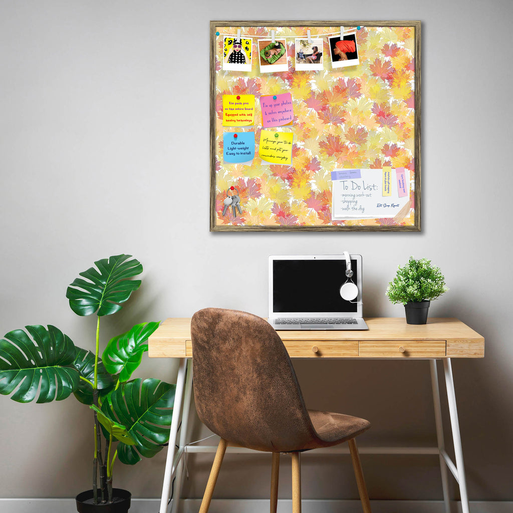 Autumn Leaves D2 Bulletin Board Notice Pin Board Soft Board | Framed-Bulletin Boards Framed-BLB_FR-IC 5007285 IC 5007285, Abstract Expressionism, Abstracts, Art and Paintings, Botanical, Decorative, Floral, Flowers, Holidays, Illustrations, Nature, Patterns, Scenic, Seasons, Semi Abstract, Signs, Signs and Symbols, Space, Wooden, autumn, leaves, d2, bulletin, board, notice, pin, soft, framed, september, abstract, art, backdrop, background, banner, botany, branch, bright, card, color, colorful, decoration, d