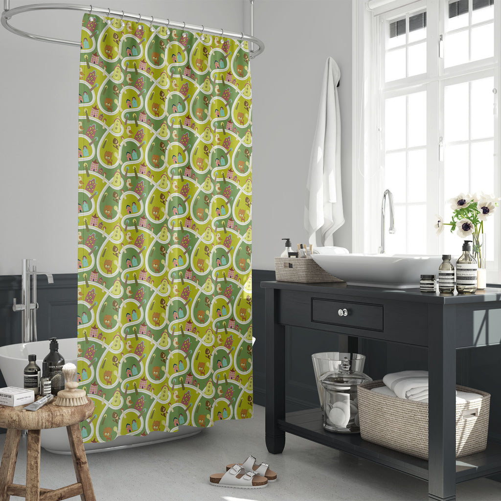 Road Washable Waterproof Shower Curtain-Shower Curtains-CUR_SH_EL-IC 5007341 IC 5007341, Abstract Expressionism, Abstracts, Animals, Animated Cartoons, Architecture, Baby, Birds, Caricature, Cartoons, Children, Cities, City Views, Illustrations, Kids, Maps, Patterns, People, Seasons, Semi Abstract, road, washable, waterproof, shower, curtain, abstract, alley, apartment, background, bird, block, building, bush, cartoon, cat, childish, city, color, cute, door, element, exterior, home, house, illustration, ima