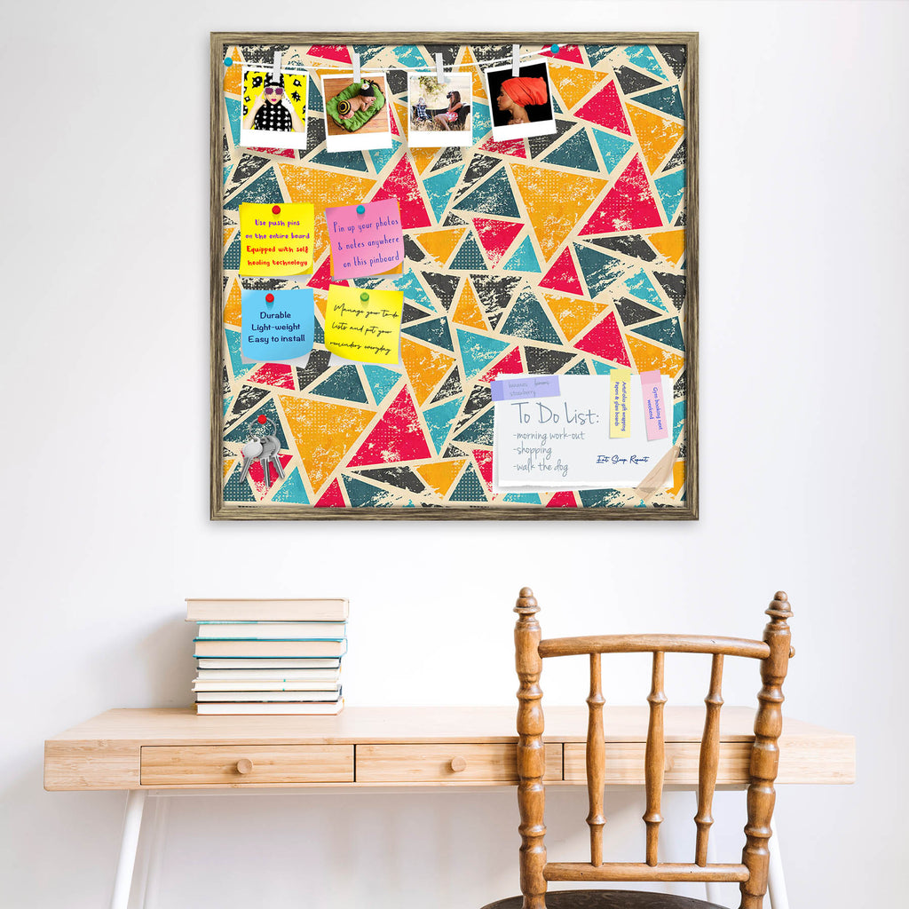 Grunge Triangle D2 Bulletin Board Notice Pin Board Soft Board | Framed-Bulletin Boards Framed-BLB_FR-IC 5007428 IC 5007428, Abstract Expressionism, Abstracts, Ancient, Art and Paintings, Culture, Digital, Digital Art, Ethnic, Geometric, Geometric Abstraction, Graffiti, Graphic, Historical, Illustrations, Medieval, Modern Art, Patterns, Retro, Semi Abstract, Signs, Signs and Symbols, Traditional, Triangles, Tribal, Urban, Vintage, World Culture, grunge, triangle, d2, bulletin, board, notice, pin, soft, frame