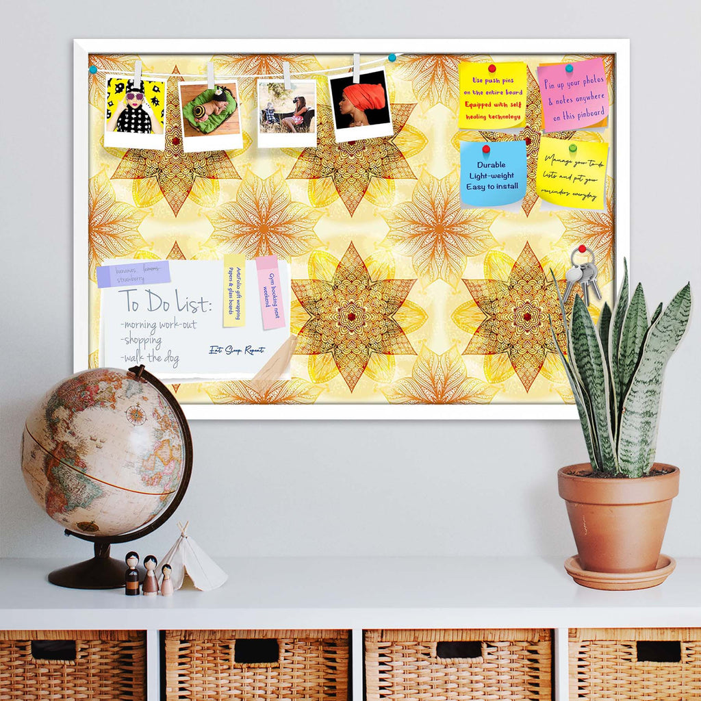 Ethnic Beige Ornament Bulletin Board Notice Pin Board Soft Board | Framed-Bulletin Boards Framed-BLB_FR-IC 5007462 IC 5007462, Abstract Expressionism, Abstracts, Allah, Arabic, Art and Paintings, Asian, Botanical, Circle, Cities, City Views, Culture, Drawing, Ethnic, Floral, Flowers, Geometric, Geometric Abstraction, Hinduism, Illustrations, Indian, Islam, Mandala, Nature, Paintings, Patterns, Retro, Semi Abstract, Signs, Signs and Symbols, Symbols, Traditional, Tribal, World Culture, beige, ornament, bulle