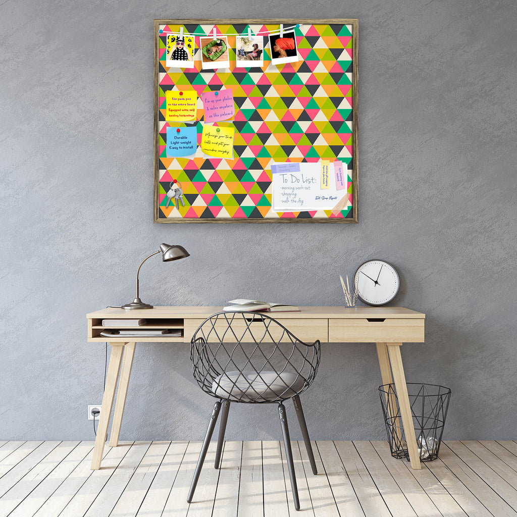 Retro Geometric Bulletin Board Notice Pin Board Soft Board | Framed-Bulletin Boards Framed-BLB_FR-IC 5007485 IC 5007485, Ancient, Culture, Digital, Digital Art, Drawing, Ethnic, Fantasy, Fashion, Geometric, Geometric Abstraction, Graphic, Grid Art, Hipster, Historical, Illustrations, Medieval, Modern Art, Patterns, Retro, Signs, Signs and Symbols, Traditional, Triangles, Tribal, Vintage, World Culture, bulletin, board, notice, pin, soft, framed, wallpaper, artistic, artwork, backdrop, background, banner, ca