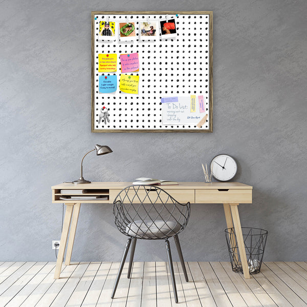 Black Polka Bulletin Board Notice Pin Board Soft Board | Framed-Bulletin Boards Framed-BLB_FR-IC 5007501 IC 5007501, Abstract Expressionism, Abstracts, Ancient, Animated Cartoons, Art and Paintings, Black, Black and White, Circle, Comics, Decorative, Digital, Digital Art, Dots, Drawing, Fashion, Graphic, Hand Drawn, Historical, Holidays, Illustrations, Medieval, Modern Art, Patterns, Retro, Semi Abstract, Signs, Signs and Symbols, Sketches, Symbols, Vintage, White, polka, bulletin, board, notice, pin, visio