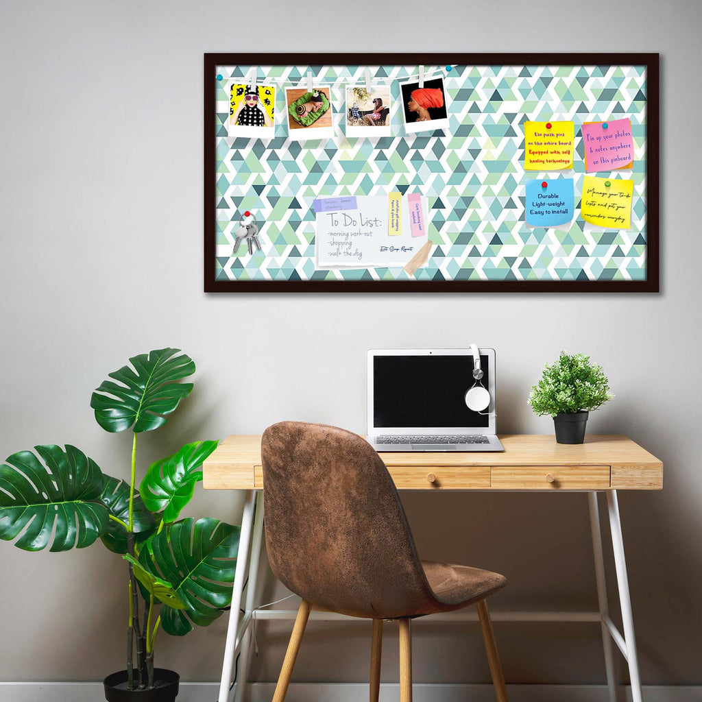 Bright Blue Triangles Bulletin Board Notice Pin Board Soft Board | Framed-Bulletin Boards Framed-BLB_FR-IC 5007502 IC 5007502, Abstract Expressionism, Abstracts, Ancient, Art and Paintings, Black and White, Business, Decorative, Digital, Digital Art, Fashion, Geometric, Geometric Abstraction, Graphic, Grid Art, Historical, Illustrations, Medieval, Modern Art, Patterns, Retro, Semi Abstract, Signs, Signs and Symbols, Triangles, Vintage, White, bright, blue, bulletin, board, notice, pin, soft, framed, abstrac