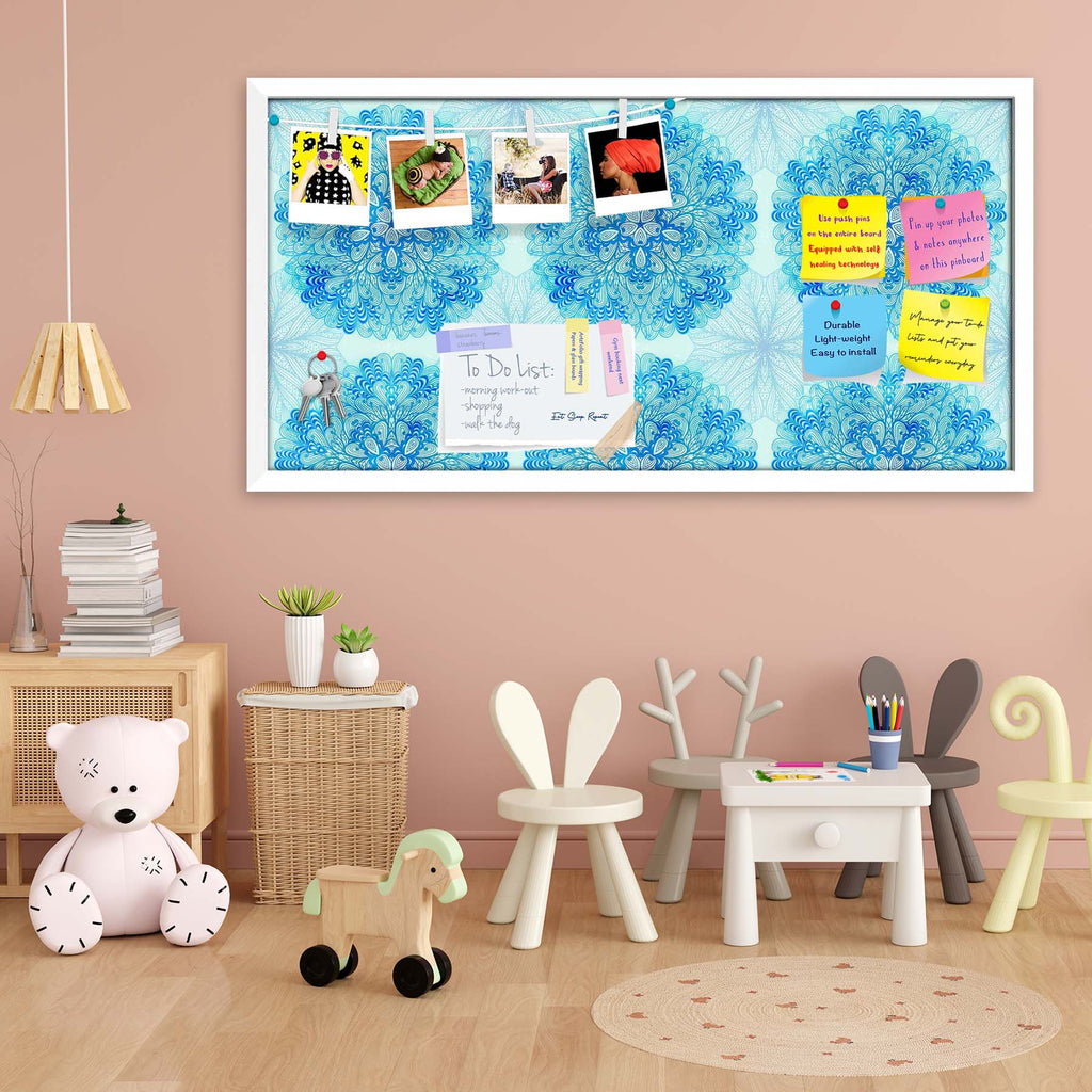 Ethnic Ornament D3 Bulletin Board Notice Pin Board Soft Board | Framed-Bulletin Boards Framed-BLB_FR-IC 5007505 IC 5007505, Abstract Expressionism, Abstracts, Allah, Arabic, Art and Paintings, Asian, Black and White, Botanical, Circle, Cities, City Views, Culture, Drawing, Ethnic, Floral, Flowers, Geometric, Geometric Abstraction, Hinduism, Illustrations, Indian, Islam, Mandala, Nature, Paintings, Patterns, Retro, Semi Abstract, Signs, Signs and Symbols, Symbols, Traditional, Tribal, White, World Culture, o