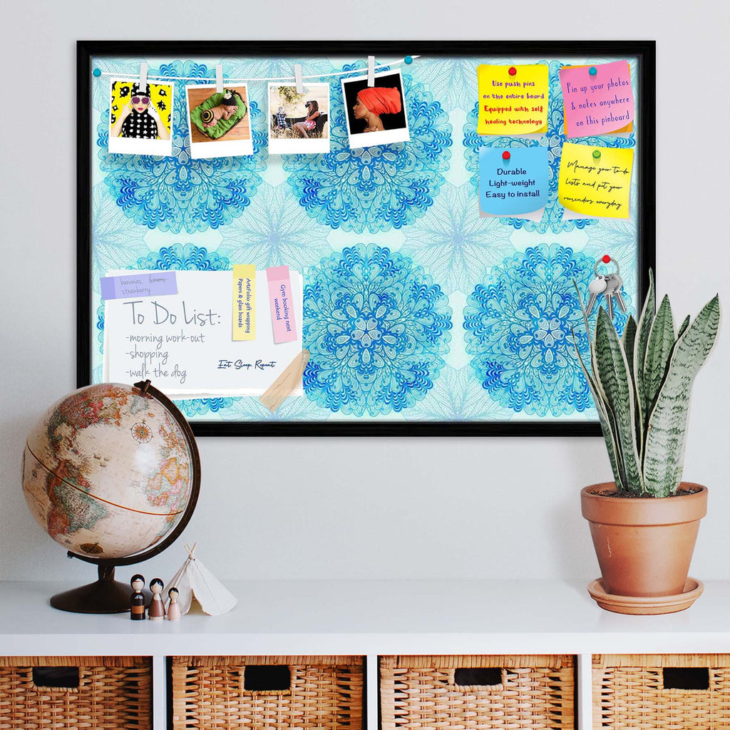 Ethnic Ornament D3 Bulletin Board Notice Pin Board Soft Board | Framed-Bulletin Boards Framed-BLB_FR-IC 5007505 IC 5007505, Abstract Expressionism, Abstracts, Allah, Arabic, Art and Paintings, Asian, Black and White, Botanical, Circle, Cities, City Views, Culture, Drawing, Ethnic, Floral, Flowers, Geometric, Geometric Abstraction, Hinduism, Illustrations, Indian, Islam, Mandala, Nature, Paintings, Patterns, Retro, Semi Abstract, Signs, Signs and Symbols, Symbols, Traditional, Tribal, White, World Culture, o