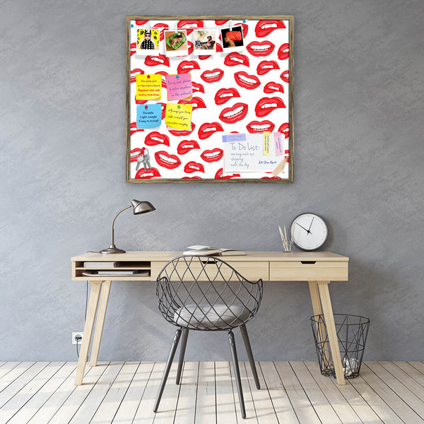 Lips D3 Bulletin Board Notice Pin Board Soft Board | Framed-Bulletin Boards Framed-BLB_FR-IC 5007519 IC 5007519, Art and Paintings, Illustrations, Love, Modern Art, Patterns, People, Pop Art, Romance, Signs, Signs and Symbols, lips, d3, bulletin, board, notice, pin, vision, soft, combo, with, thumb, push, pins, sticky, notes, antique, golden, frame, art, background, beauty, color, colorful, cosmetic, design, desire, emotions, female, fun, funny, girl, illustration, kiss, laughter, lipstick, lover, makeup, m