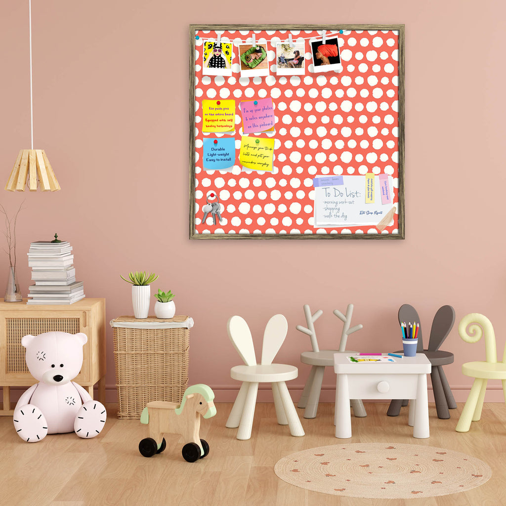 Painted Polka Dot Bulletin Board Notice Pin Board Soft Board | Framed-Bulletin Boards Framed-BLB_FR-IC 5007524 IC 5007524, Abstract Expressionism, Abstracts, Art and Paintings, Books, Circle, Decorative, Dots, Drawing, Geometric, Geometric Abstraction, Illustrations, Modern Art, Patterns, Retro, Semi Abstract, Signs, Signs and Symbols, Splatter, Watercolour, painted, polka, dot, bulletin, board, notice, pin, soft, framed, abstract, acrylic, art, background, bubble, chaos, decoration, design, dye, elegant, f