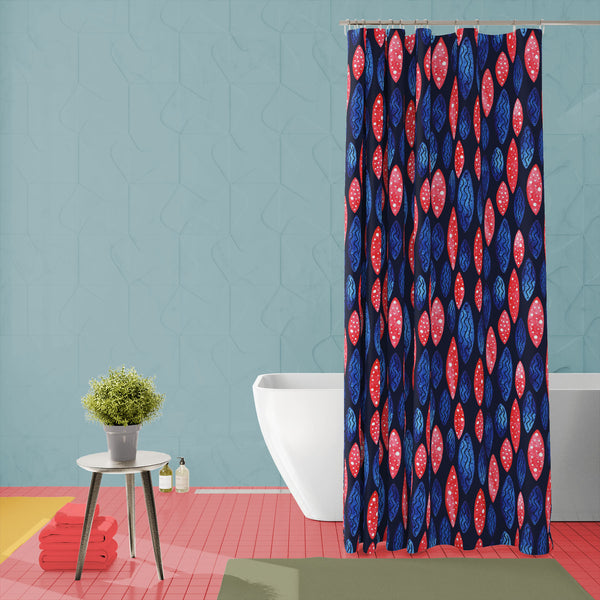 Spots & Waves D2 Washable Waterproof Shower Curtain-Shower Curtains-CUR_SH_EL-IC 5007687 IC 5007687, Abstract Expressionism, Abstracts, Art and Paintings, Black and White, Digital, Digital Art, Dots, Festivals and Occasions, Festive, Geometric, Geometric Abstraction, Graphic, Holidays, Illustrations, Patterns, Retro, Semi Abstract, Signs, Signs and Symbols, Surrealism, Watercolour, White, spots, waves, d2, washable, waterproof, polyester, shower, curtain, eyelets, abstract, art, backdrop, background, blue, 