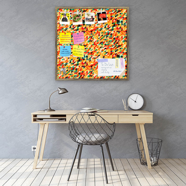 Abstract Multicolor Bulletin Board Notice Pin Board Soft Board | Framed-Bulletin Boards Framed-BLB_FR-IC 5007833 IC 5007833, Abstract Expressionism, Abstracts, Art and Paintings, Circle, Cities, City Views, Digital, Digital Art, Fashion, Geometric, Geometric Abstraction, Graphic, Illustrations, Paintings, Patterns, Retro, Semi Abstract, Signs, Signs and Symbols, abstract, multicolor, bulletin, board, notice, pin, vision, soft, combo, with, thumb, push, pins, sticky, notes, antique, golden, frame, art, backg