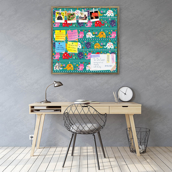 Cute Elephants Bulletin Board Notice Pin Board Soft Board | Framed-Bulletin Boards Framed-BLB_FR-IC 5007879 IC 5007879, African, Animals, Animated Cartoons, Art and Paintings, Baby, Birds, Botanical, Caricature, Cartoons, Children, Digital, Digital Art, Festivals, Festivals and Occasions, Festive, Floral, Flowers, Graphic, Hearts, Illustrations, Indian, Kids, Love, Nature, Patterns, Pets, Retro, Romance, Signs, Signs and Symbols, cute, elephants, bulletin, board, notice, pin, vision, soft, combo, with, thum