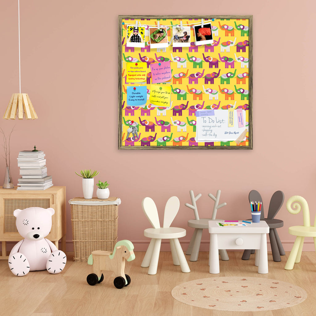 Cheerful Elephants Bulletin Board Notice Pin Board Soft Board | Framed-Bulletin Boards Framed-BLB_FR-IC 5007936 IC 5007936, African, Animals, Animated Cartoons, Art and Paintings, Asian, Baby, Caricature, Cartoons, Children, Digital, Digital Art, Drawing, Festivals, Festivals and Occasions, Festive, Graphic, Illustrations, Indian, Kids, Modern Art, Patterns, Pets, Retro, Signs, Signs and Symbols, cheerful, elephants, bulletin, board, notice, pin, soft, framed, adorable, africa, animal, art, backdrop, backgr