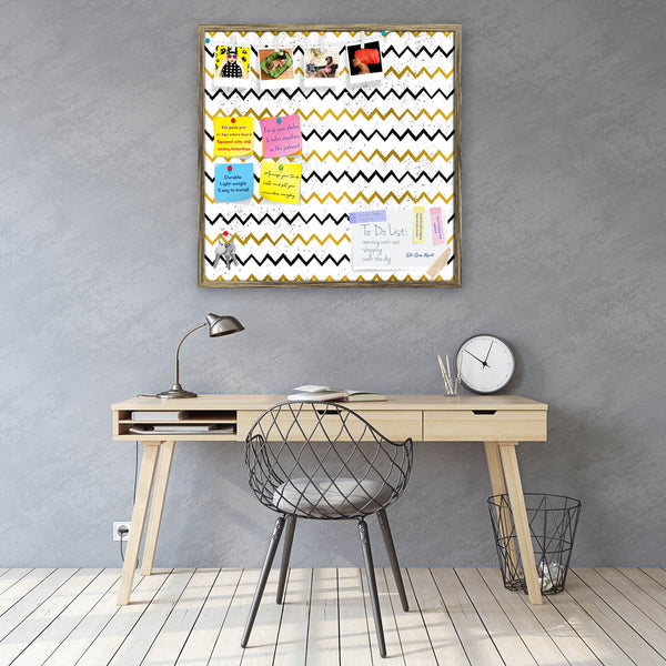 Zig Zag Chevron Bulletin Board Notice Pin Board Soft Board | Framed-Bulletin Boards Framed-BLB_FR-IC 5007974 IC 5007974, Abstract Expressionism, Abstracts, Ancient, Aztec, Black, Black and White, Chevron, Culture, Digital, Digital Art, Ethnic, Geometric, Geometric Abstraction, Graphic, Hipster, Historical, Ikat, Illustrations, Indian, Medieval, Patterns, Semi Abstract, Signs, Signs and Symbols, Traditional, Tribal, Vintage, World Culture, zig, zag, bulletin, board, notice, pin, vision, soft, combo, with, th